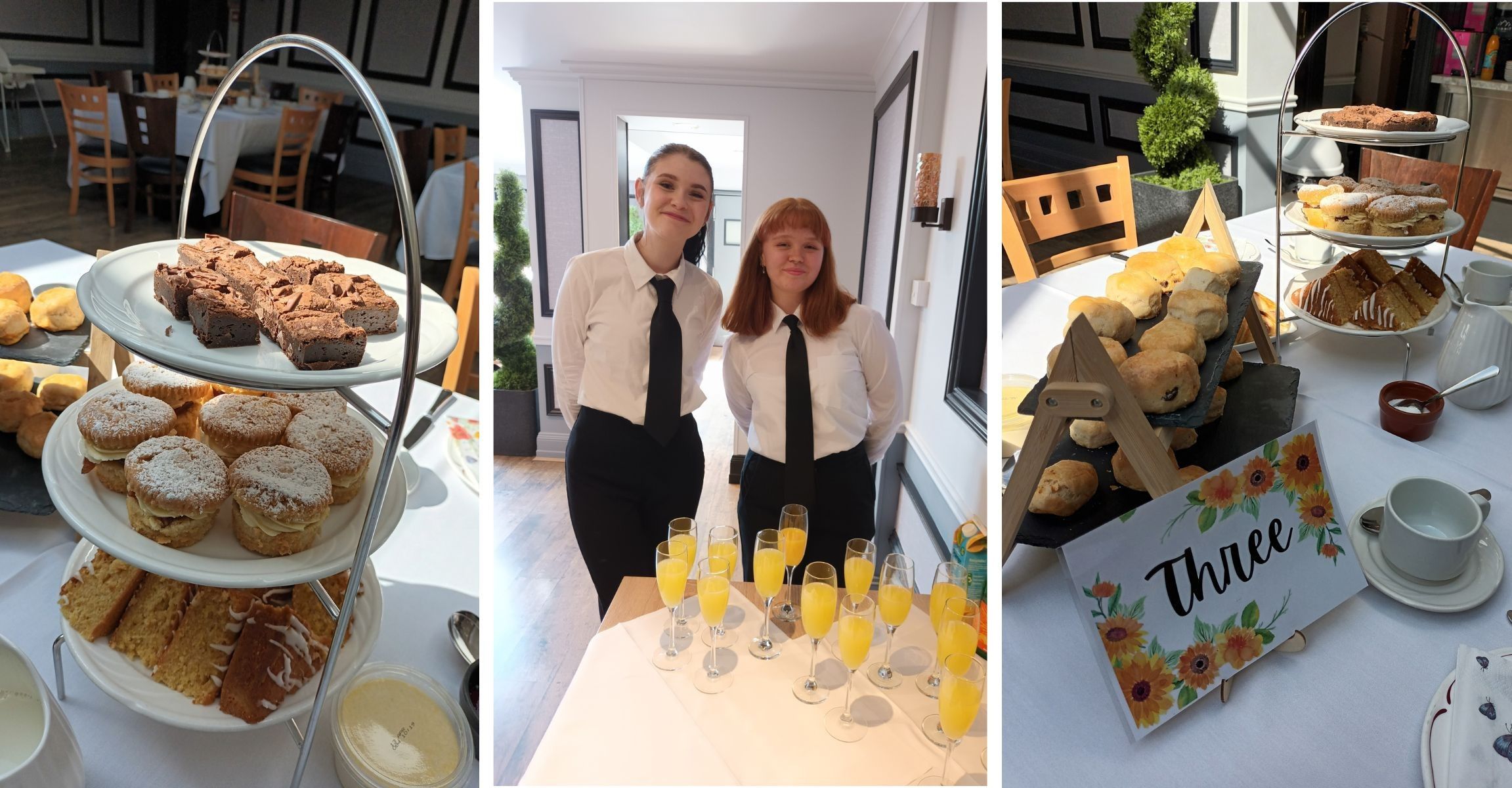 Students supporting charity afternoon events.