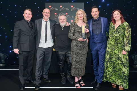 Lee Stafford and team group photo