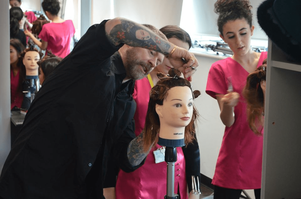 NKC Hairdressing and Barbering Lee Stafford Teaching Student Recipes
